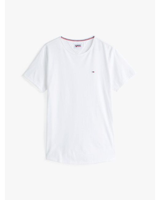 Tommy Hilfiger White Classics Regular Fit Cotton T-shirt for men
