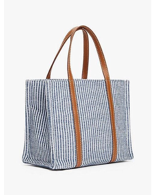Tommy Hilfiger Blue Th Monogram Crossbody-Strand-Tote