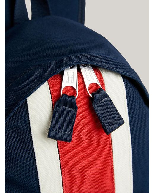 Petit sac à dos Heritage à rayures et logo Tommy Hilfiger pour homme en coloris Blue