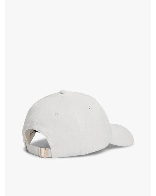 Tommy Hilfiger White Chic Th Monogram Baseball Cap
