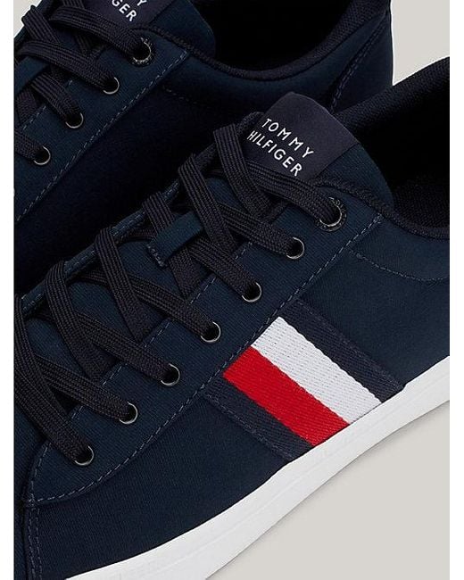 Tommy Hilfiger Essential Iconic Sneaker Met Signature-tape in het Blue voor heren
