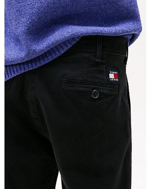 Tommy Hilfiger Otis Regular Fit Chinos Aus Twill in Blue für Herren
