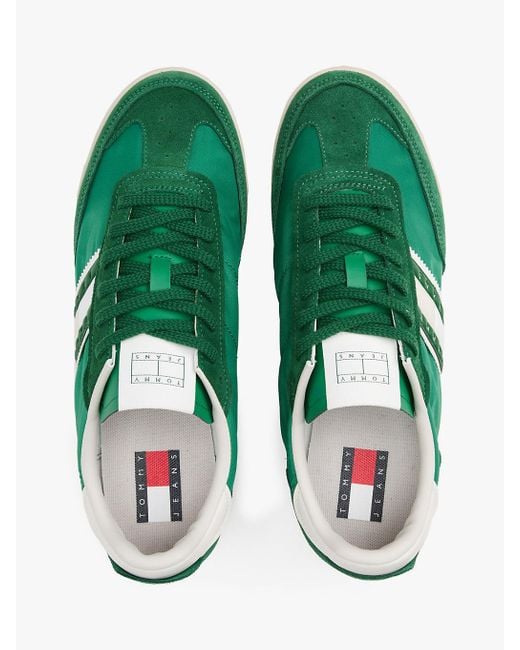 Sneakers Rétro di Tommy Hilfiger in Green da Uomo