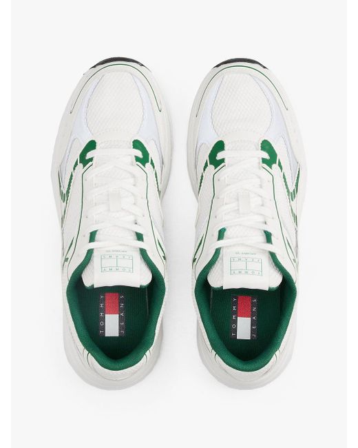 Baskets Crantées Archive Tommy Hilfiger pour homme en coloris White