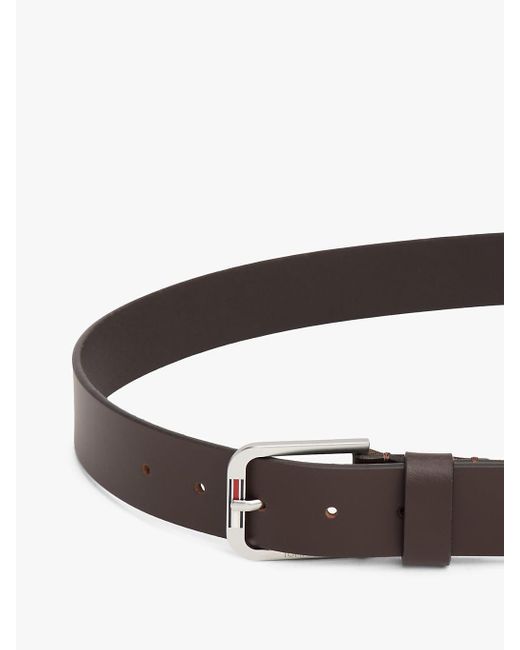 Cintura Austin di Tommy Hilfiger in Brown da Uomo