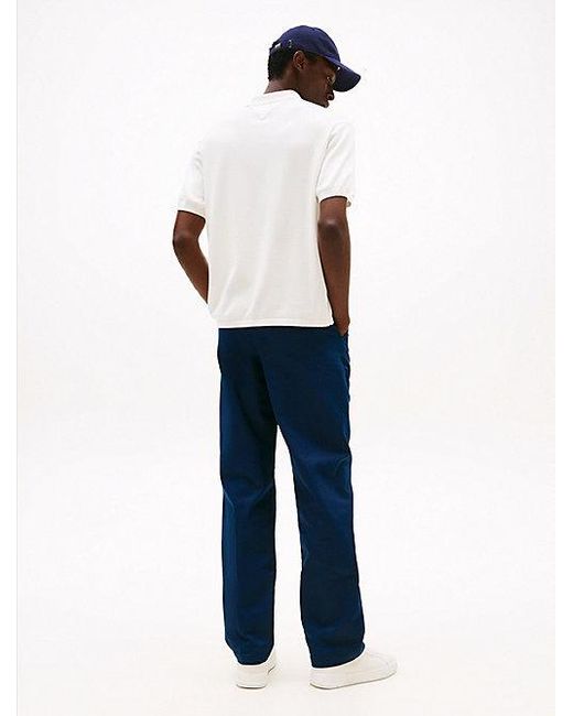 Tommy Hilfiger Regular Fit Overshirt Met Korte Mouwen in het White voor heren