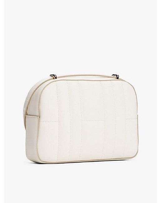 Tommy Hilfiger Natural Gesteppte Kameratasche Mit Th-Monogramm