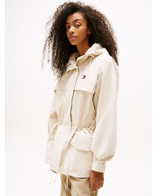 Tommy Hilfiger Natural Tommy Badge Technical Jacket
