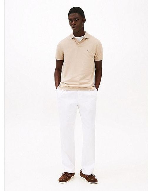 Polo Performance Th Flex De Corte Regular Tommy Hilfiger de hombre de color Natural