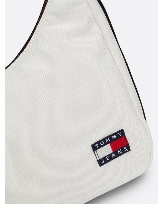 Tommy Hilfiger Natural Essential Repeat Logo Shoulder Bag