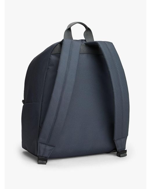 Tommy Hilfiger Blue Essential Textile Dome Backpack for men