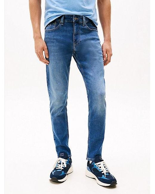 Tommy Hilfiger Austin Slim Tapered Jeans in het Blue voor heren