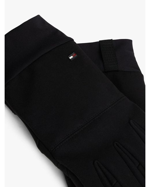 Gants Tech À Doigt Tactile Tommy Hilfiger pour homme en coloris Black