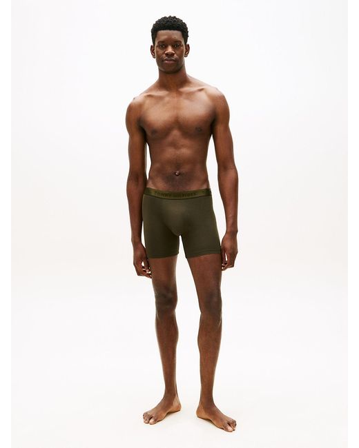 Tommy Hilfiger Blue 3-Pack Everyday Luxe Tonal Boxer Briefs for men