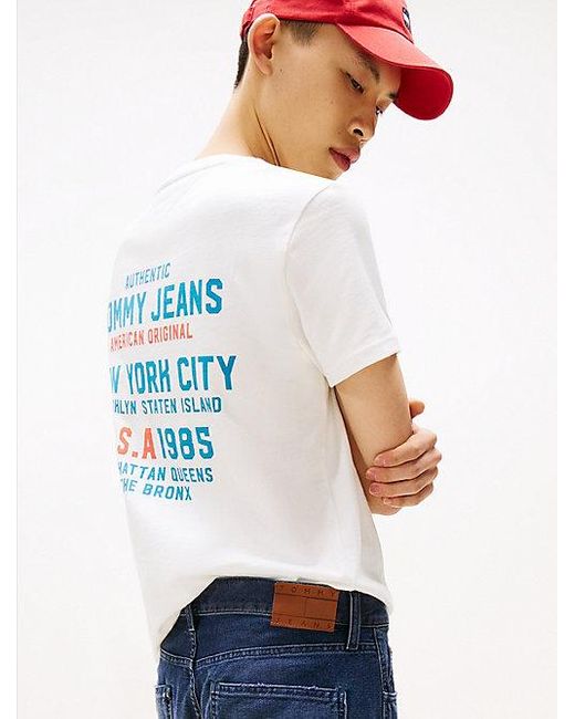 Vaqueros Otis De Corte Regular Y Recto Tommy Hilfiger de hombre de color Blue
