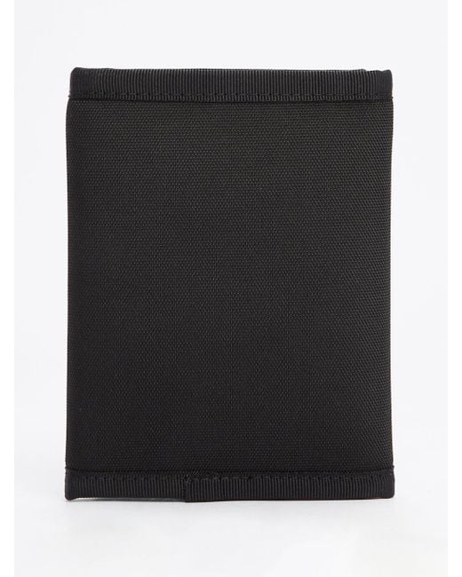 Tommy Hilfiger Black Essential Logo Trifold Wallet for men