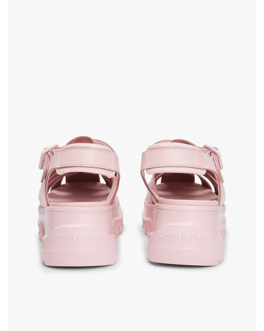 Sandali Da Pescatore Con Suola Spessa di Tommy Hilfiger in Pink