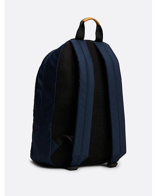 Tommy Hilfiger Essential Kuppelförmiger Rucksack Mit Branding in Blue für Herren