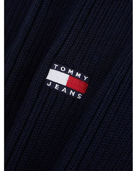 Bufanda Heritage De Punto Elástico Tommy Hilfiger de color Blue