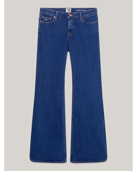 Tommy Hilfiger Sophie Low Rise Flared Jeans in Blue | Lyst UK