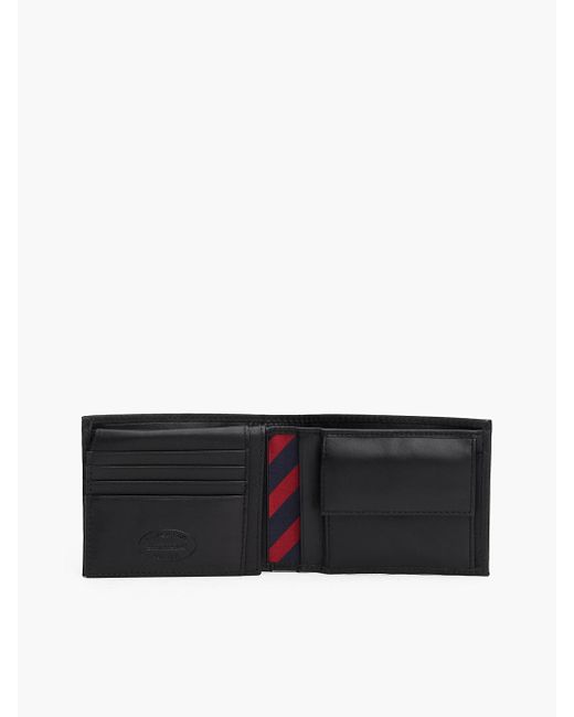 Porta monete Johnson Mini CC marrone di Tommy Hilfiger in Black da Uomo