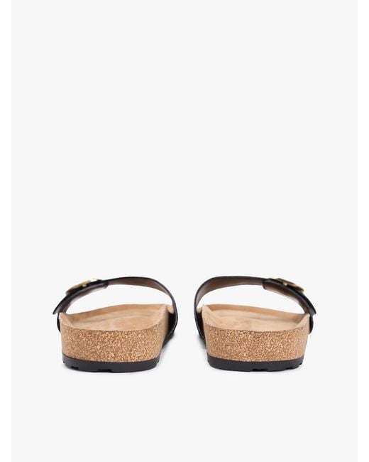 Tommy Hilfiger White Cork Footbed Slip-On Sandals