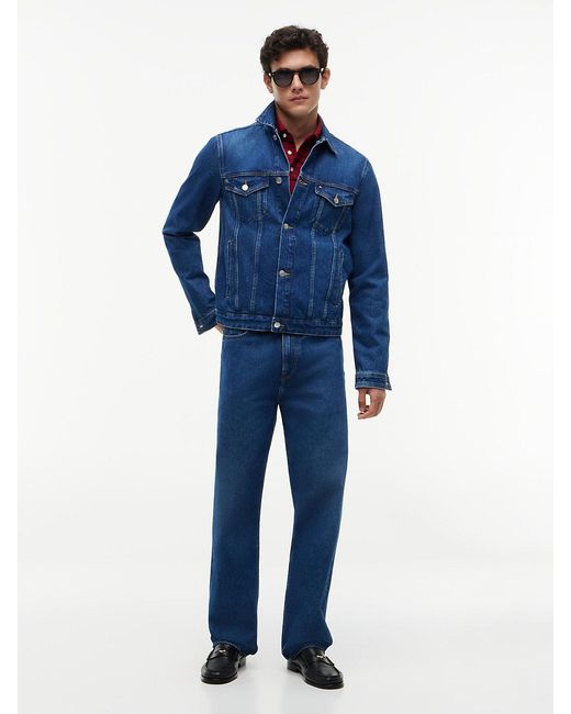 Tommy Hilfiger Blue Denim Trucker Jacket for men