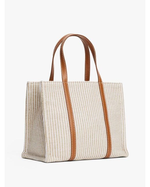 Tommy Hilfiger Natural Th Monogram Crossbody Beach Tote Bag