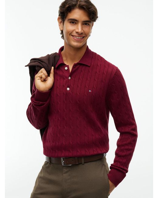 Tommy Hilfiger Brown Leather Belt for men
