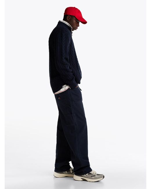 Pantalon Carpenter Décontracté Tommy Hilfiger pour homme en coloris Blue