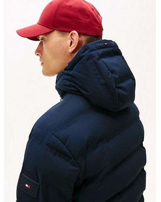 Tommy Hilfiger Tech Waterafstotend Jack Met Thermo-Isolatie in het Blue voor heren