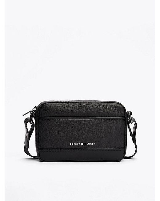 Tommy Hilfiger Premium Leather Kameratasche in Black für Herren