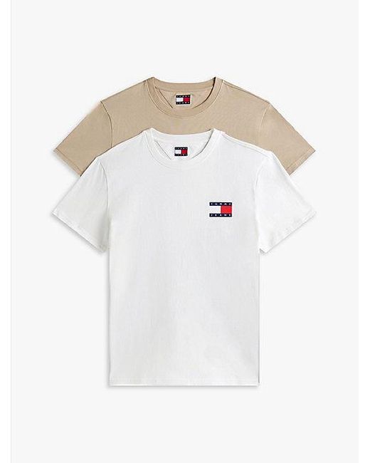 Tommy Hilfiger 2Er-Pack Slim Fit T-Shirts in White für Herren