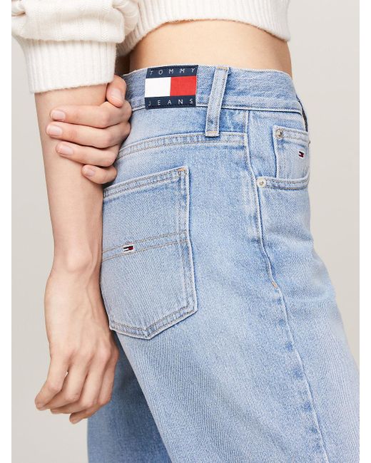Tommy Hilfiger Blue Izzie High Rise Slim Ankle Jeans