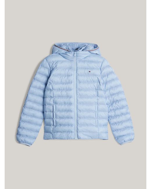 Tommy Hilfiger Blue Adaptive Padded Hooded Jacket