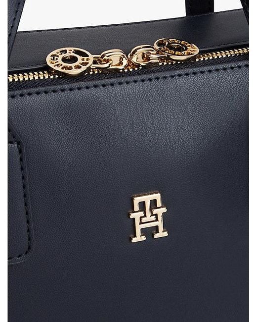 Tommy Hilfiger Blue Hilfiger Icon Laptop-Tasche Mit Th-Monogramm