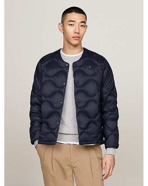 Tommy Hilfiger Daunengefüllte Jacke Mit Zwiebel-Steppung in Blue für Herren