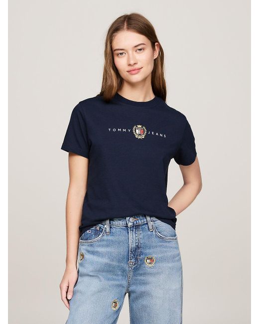 Tommy Hilfiger Blue Tommy Prep Crew Neck T-shirt