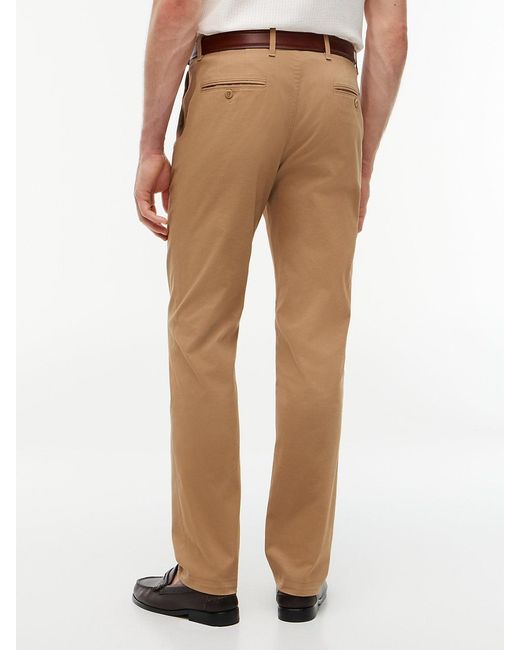 Tommy Hilfiger Natural 1985 Denton Slim Straight Twill Chinos for men