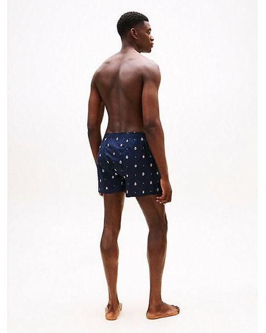 Tommy Hilfiger Set Van 3 Geweven Boxershorts Met Print in het Blue voor heren