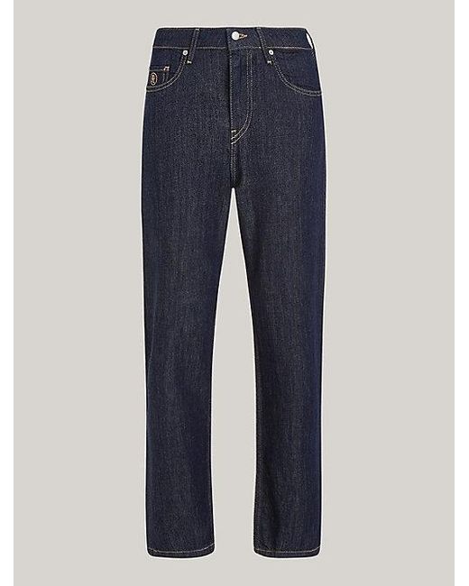 Tommy Hilfiger Classics High Rise Straight Jeans in het Blue
