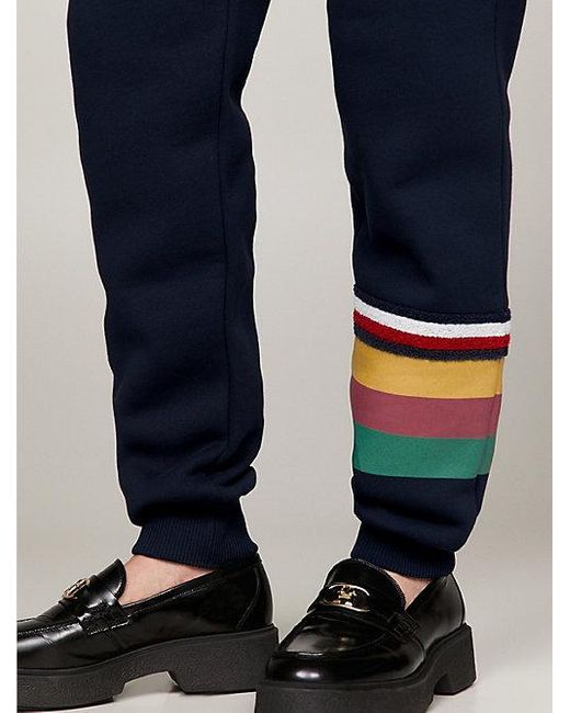 Tommy Hilfiger Tommy X Pendleton Archive Relaxed New York Stripe jogger in het Blue voor heren