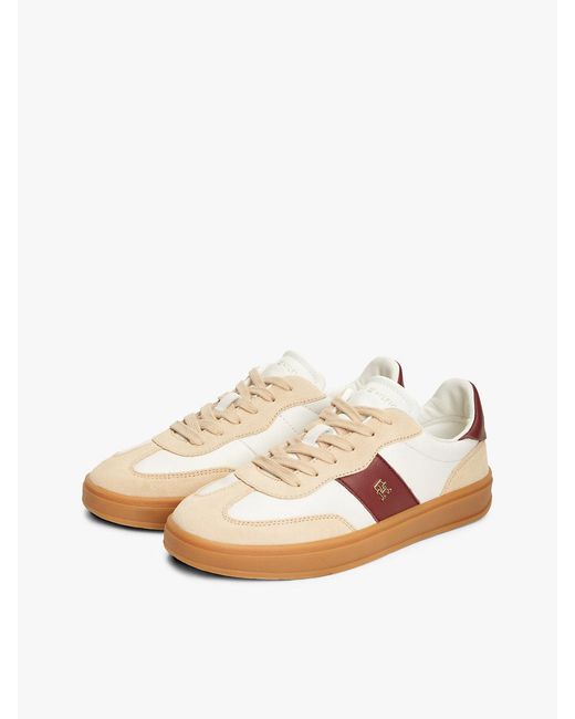 Tommy Hilfiger Multicolor Th Monogram Mixed Texture Trainers
