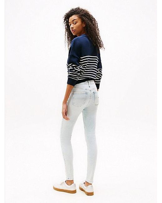 Tommy Hilfiger Multicolor Nora Knöchellange Skinny Jeans Mit Mittelhohem Bund