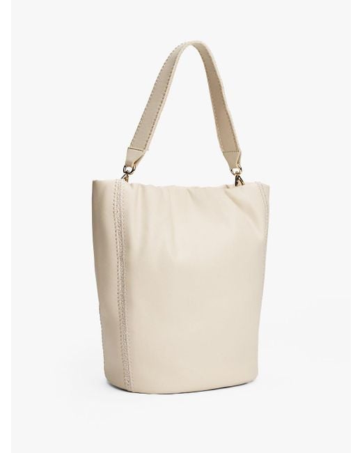 Sac Seau De Plage Th Soft Tommy Hilfiger en coloris White