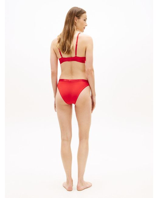 Tommy Hilfiger Repeat Logo Non-Wired Push-Up Bra
