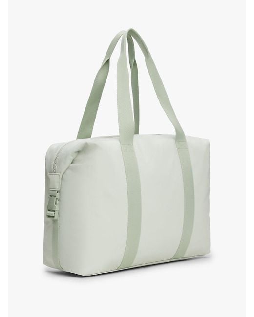 Borsone Con Logo Gommato di Tommy Hilfiger in Green da Uomo