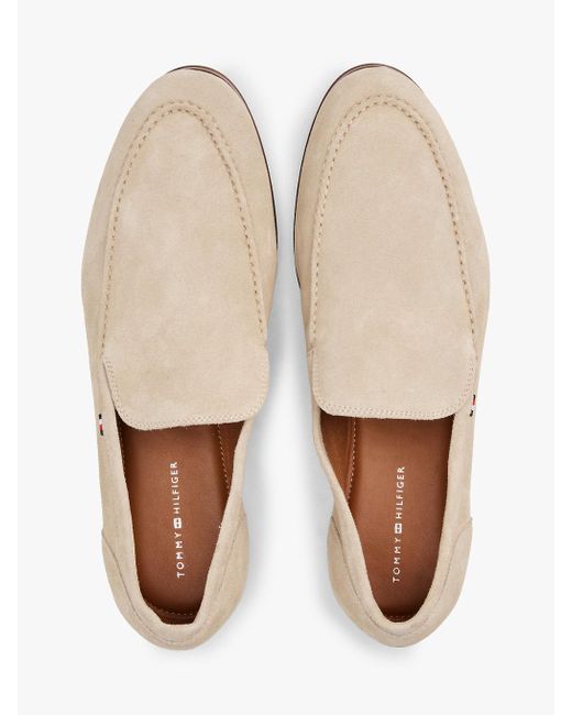 Mocassini Flessibili di Tommy Hilfiger in Natural da Uomo