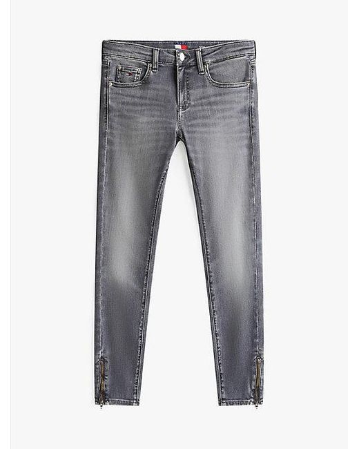 Tommy Hilfiger Multicolor Skinny Jeans Mit Knöchel-Reißverschluss