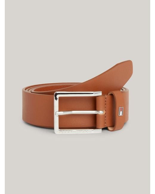 Cintura di Tommy Hilfiger in Brown da Uomo